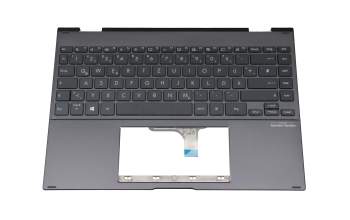 13NB0QT1AM0501 original Asus clavier incl. topcase DE (allemand) noir/noir avec rétro-éclairage