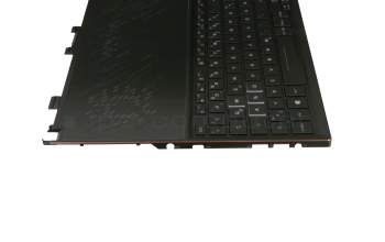 13NR0101AM0311 original Asus clavier incl. topcase DE (allemand) noir/noir avec rétro-éclairage