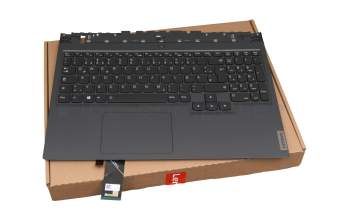 16292280 original Lenovo clavier incl. topcase DE (allemand) noir/noir avec rétro-éclairage RGB