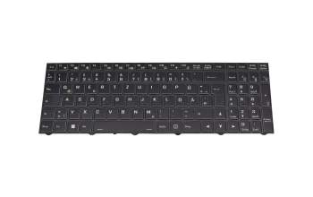 18H9-NEW-RF-X1 original Clevo clavier DE (allemand) moir/blanc/noir abattue avec rétro-éclairage