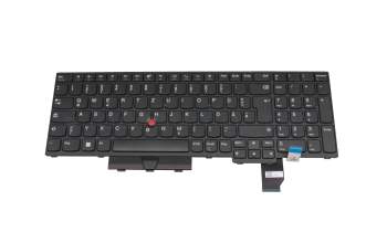 19B6XK211223 original Lenovo clavier DE (allemand) noir/noir avec mouse stick