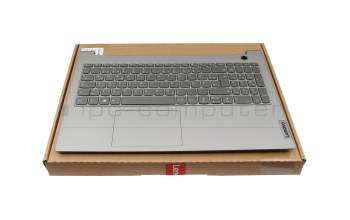 1CZ29G002S original Lenovo clavier incl. topcase DE (allemand) gris foncé/gris avec rétro-éclairage