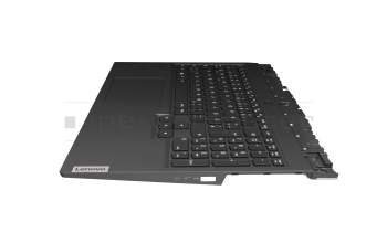 200305-ICT original Lenovo clavier incl. topcase DE (allemand) noir/noir avec rétro-éclairage