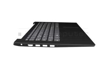 2B-AAX08L710 original Lenovo clavier incl. topcase DE (allemand) gris/anthracite