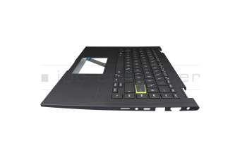 2C03D104000 original Asus clavier incl. topcase DE (allemand) noir/noir (Rétro-éclairage)