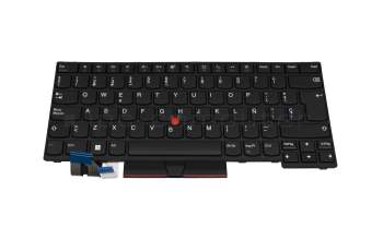 2H-ABESPL70111 original Lenovo clavier SP (espagnol) noir/noir avec mouse stick