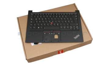 2H-BC8GML70121 original PMX clavier incl. topcase DE (allemand) noir/noir avec rétro-éclairage et mouse stick avec interrupteur marche/arrêt