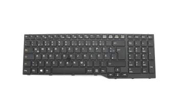 34055383 original Fujitsu clavier DE (allemand) noir/noir abattue avec mouse stick