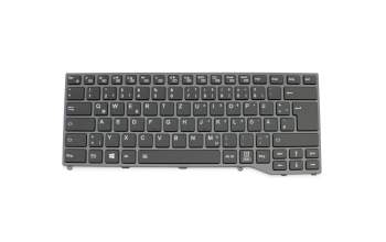 34067964 original Fujitsu clavier DE (allemand) noir/noir abattue avec rétro-éclairage