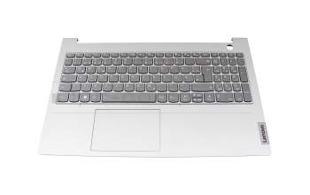 34R065F original Lenovo clavier incl. topcase DE (allemand) gris/gris avec rétro-éclairage