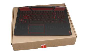 35051615 original Lenovo clavier incl. topcase DE (allemand) noir/noir avec rétro-éclairage