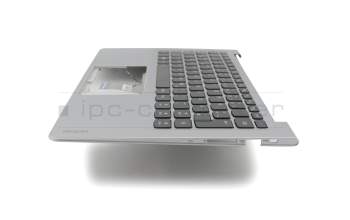 460.07D03.0015 original Lenovo clavier incl. topcase DE (allemand) noir/argent avec rétro-éclairage