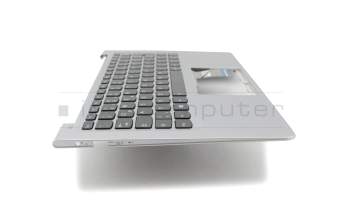 460.07D03.0015 original Lenovo clavier incl. topcase DE (allemand) noir/argent avec rétro-éclairage