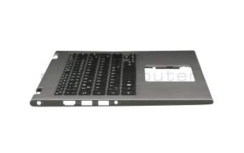 460.07R08.0017 original Dell clavier incl. topcase DE (allemand) noir/argent avec rétro-éclairage