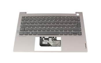 460.0M502.0001 original Lenovo clavier incl. topcase DE (allemand) noir/gris avec rétro-éclairage