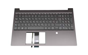 46M.0HDCS.0021 original Lenovo clavier incl. topcase DE (allemand) gris/gris avec rétro-éclairage