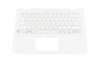 5024875600010 original HP clavier incl. topcase DE (allemand) blanc/blanc