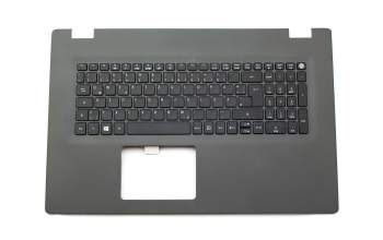 55105548K201 original Acer clavier incl. topcase DE (allemand) noir/gris