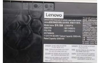 Lenovo 5B11H56414 BATTERY Internal, 3c 39.3Wh, LiIon, SMP