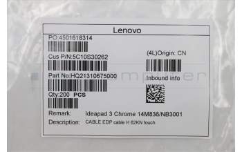 Lenovo 5C10S30262 CABLE EDP cable H 82KN touch