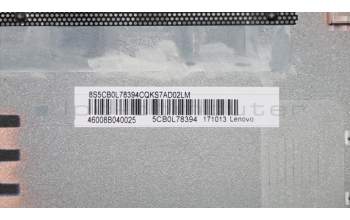 Lenovo 5CB0L78394 COVER Lower Case W 80TL