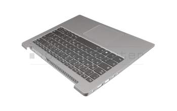 5CB0R07538 original Lenovo clavier incl. topcase DE (allemand) gris/argent avec rétro-éclairage