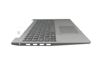 5CB0S16857 original Lenovo clavier incl. topcase GR (grecque) gris foncé/gris