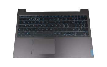 5CB0U42751 original Lenovo clavier incl. topcase PO (portugais) noir/bleu/noir avec rétro-éclairage