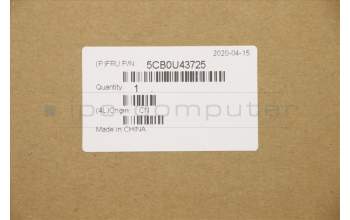 Lenovo 5CB0U43725 COVER Lower Case L 81UT BK_IMR