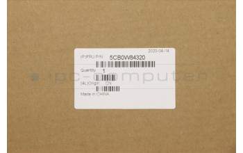 Lenovo 5CB0W84320 COVER FRU D cover chamshell BK