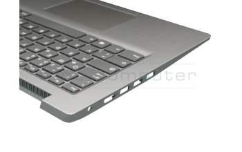 5CB0X56597 original Lenovo clavier incl. topcase DE (allemand) gris/argent