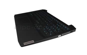 5CB0Z33221 original Lenovo clavier incl. topcase DE (allemand) noir/noir avec rétro-éclairage