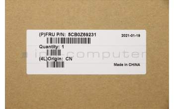 Lenovo 5CB0Z69231 COVER FRU COVER_A_COVER_SUB_ASSY_IR_WWAN