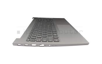 5CB1B34829 original Lenovo clavier incl. topcase DE (allemand) gris/gris avec rétro-éclairage