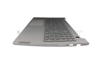 5CB1B34829 original Lenovo clavier incl. topcase DE (allemand) gris/gris avec rétro-éclairage