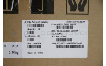 Lenovo 5CB1B64734 COVER Lower case C 82FE AL_BLUEW