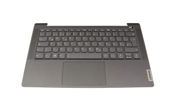 5CB1C13390 original Lenovo clavier incl. topcase DE (allemand) gris foncé/gris avec rétro-éclairage