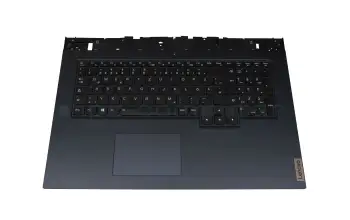 5CB1C19232 original Lenovo clavier incl. topcase DE (allemand) noir/bleu avec rétro-éclairage