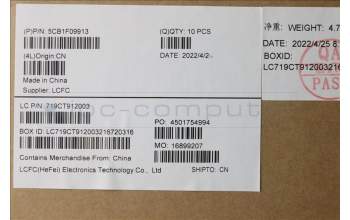 Lenovo 5CB1F09913 COVER LCD Cover L 82LX AB