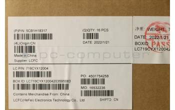 Lenovo 5CB1H18317 COVER LCD Cover L 82RF SG L