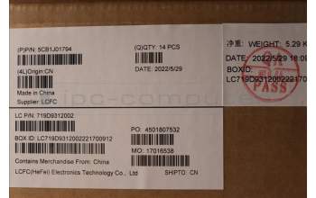 Lenovo 5CB1J01794 COVER Lower Case L 82QG AG