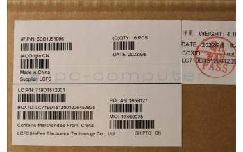 Lenovo 5CB1J51006 COVER Lower Case L 82UU SG