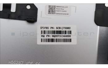 Lenovo 5CB1J75982 COVER Lower Case H 82WU_STGY