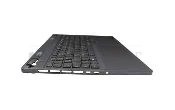 5CB1L56029 original Lenovo clavier incl. topcase DE (allemand) gris/gris avec rétro-éclairage