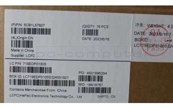 Lenovo 5CB1L57827 COVER X13G4_D_COVER_D_WLAN_BLK_ASSY