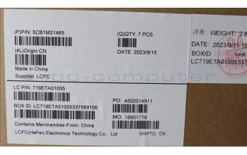 Lenovo 5CB1M21465 COVER KX3D5_D_COVER_MG_WLAN_BLK_ASSY