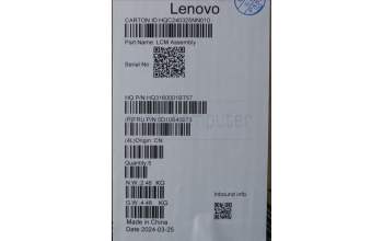 Lenovo 5D10S40073 DISPLAY LCD MODULE H 83DR GL300N HD CB