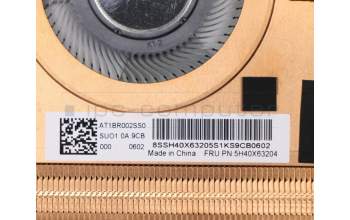 Lenovo 5H40X63204 CPU heatsink w/ fan,Citizen