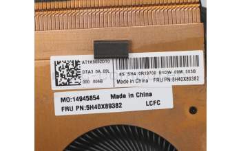 Lenovo 5H40X89382 HEATSINK FRU FAN+Heatsink N19P Delta