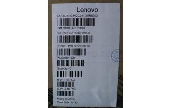 Lenovo 5H50S29160 HINGE Hinge (L+R) H 83J0